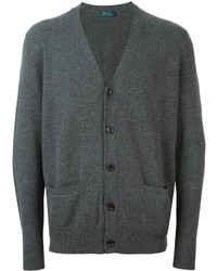 Cardigan grigio scuro di Polo Ralph Lauren