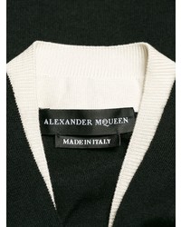 Cardigan nero di Alexander McQueen