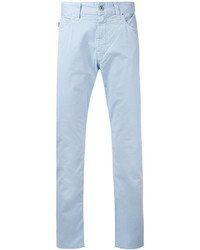 Chino azzurri di Armani Jeans