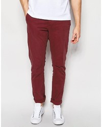 Chino bordeaux di ONLY & SONS