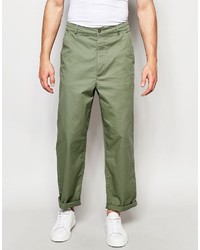 Chino verde oliva di Asos