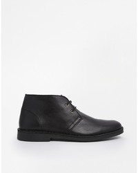 Chukka in pelle nere di Selected