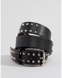 Cintura con borchie nera di Glamorous