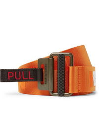 Cintura di tela arancione di Heron Preston