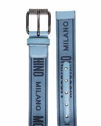 Cintura di tela azzurra di Moschino