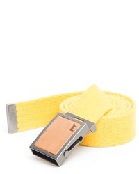 Cintura di tela gialla