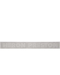 Cintura di tela grigia di Heron Preston