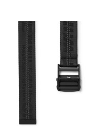 Cintura di tela nera di Off-White