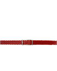 Cintura di tela rossa di Bottega Veneta