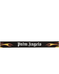 Cintura di tela stampata nera di Palm Angels