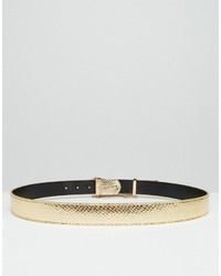 Cintura dorata di Versace