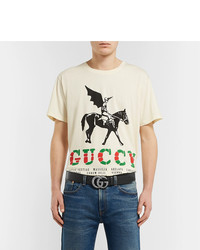 Cintura in pelle nera di Gucci