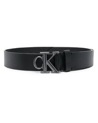 Cintura in pelle nera di Calvin Klein Jeans