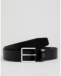 Cintura in pelle nera di Calvin Klein