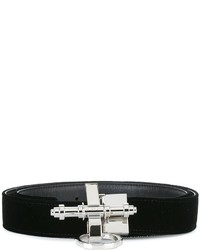Cintura in pelle nera di Givenchy