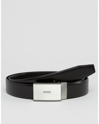 Cintura in pelle nera di Hugo Boss