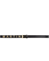 Cintura in pelle nera di Martine Rose