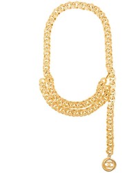 Collana dorata di Chanel