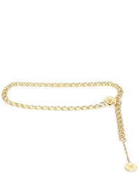 Collana dorata di Chanel