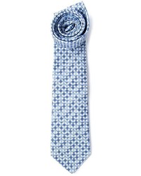 Cravatta a pois azzurra di Giorgio Armani