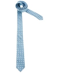 Cravatta a pois blu di Asos