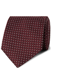 Cravatta a pois bordeaux di Tom Ford