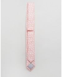 Cravatta a pois rosa di Asos