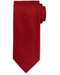 Cravatta a quadri rossa