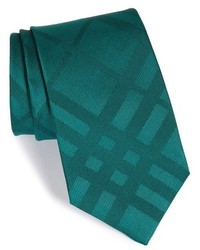 Cravatta a quadri verde