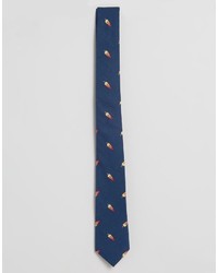 Cravatta blu scuro di Asos