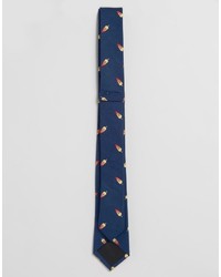 Cravatta blu scuro di Asos