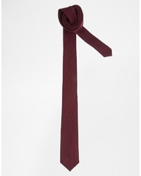 Cravatta di lana bordeaux di Asos