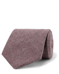 Cravatta di lana bordeaux di Oliver Spencer