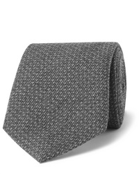 Cravatta di lana grigia di Richard James