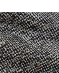 Cravatta di lana grigio scuro di Oliver Spencer