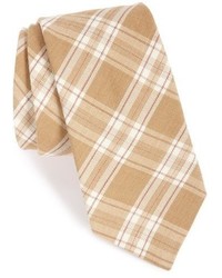 Cravatta di lana marrone chiaro