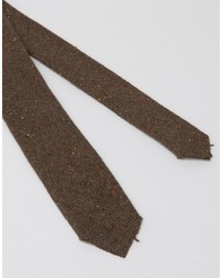 Cravatta di lana marrone di Asos