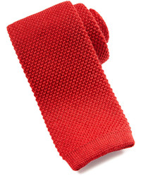 Cravatta di lana rossa
