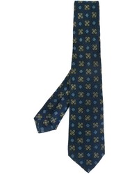Cravatta di lana stampata