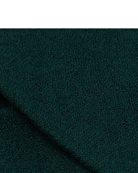 Cravatta di lana verde scuro di Lardini