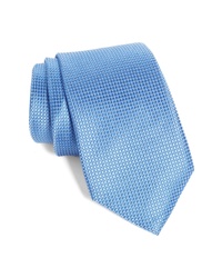 Cravatta di seta azzurra