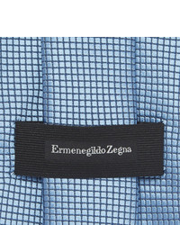 Cravatta di seta azzurra di Ermenegildo Zegna