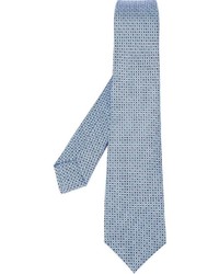 Cravatta di seta azzurra di Kiton