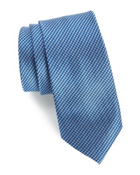 Cravatta di seta blu