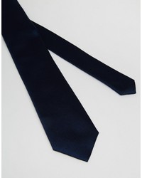Cravatta di seta blu scuro di Asos