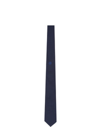 Cravatta di seta blu scuro di Giorgio Armani