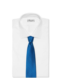 Cravatta di seta blu di Charvet