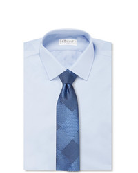 Cravatta di seta blu di Turnbull & Asser