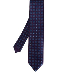 Cravatta di seta blu di Brioni