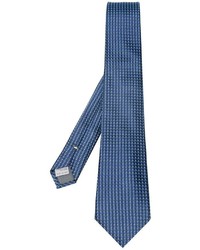 Cravatta di seta blu di Canali